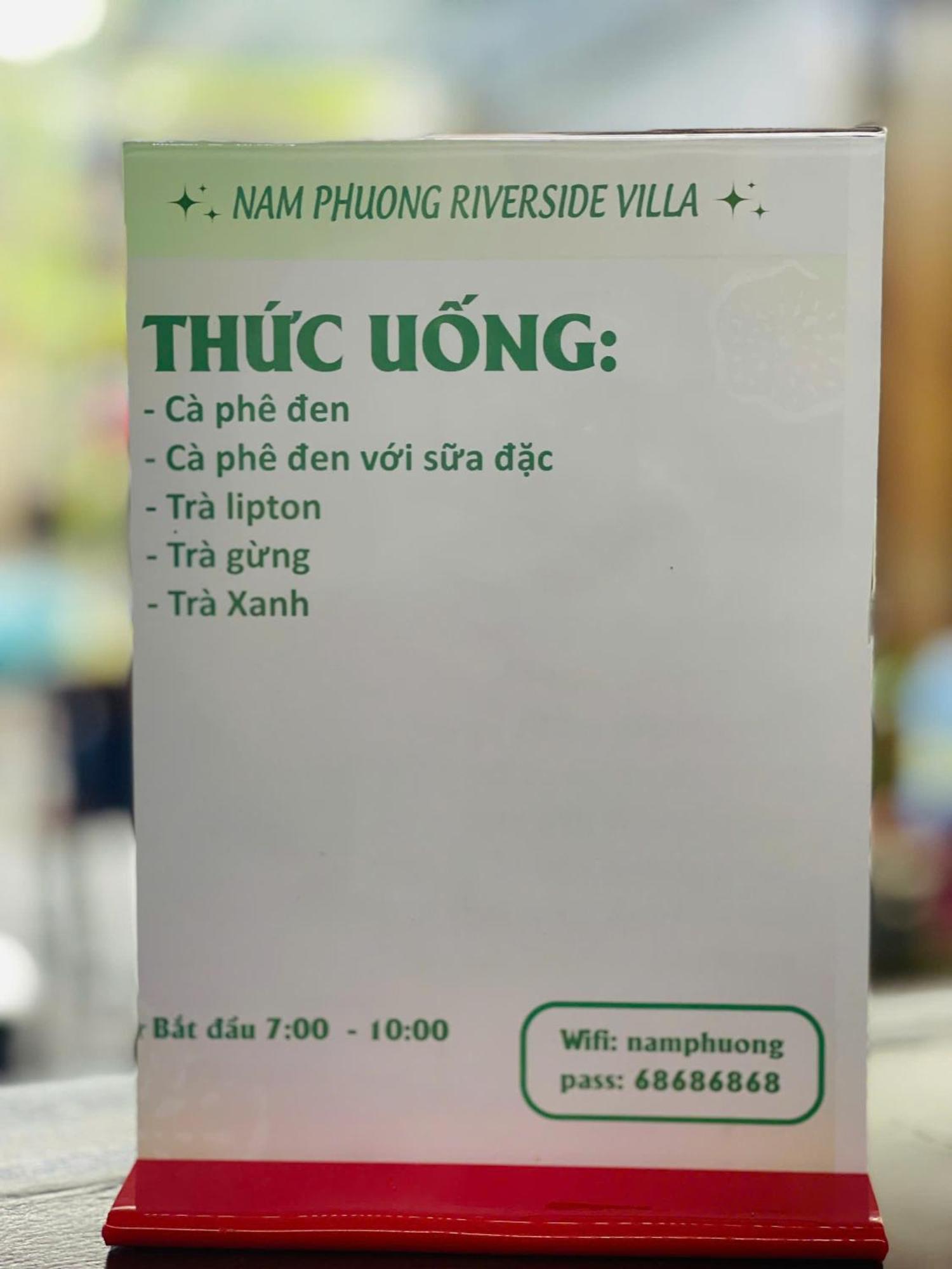 Nam Phuong Riverside Villa Hue Exterior foto